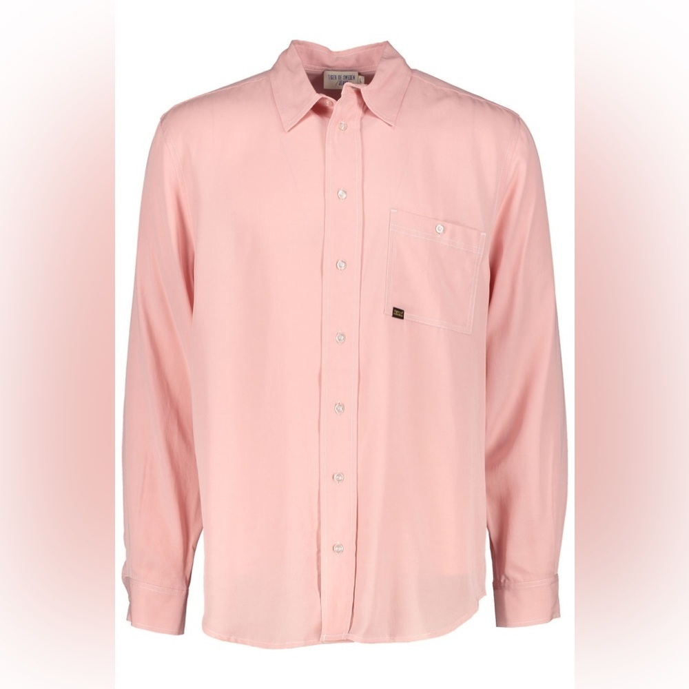 Tiger of Sweden oversized pink shirt